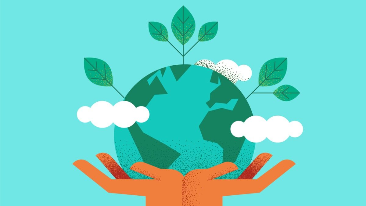 hands-holding-planet-earth-for-environment-care-vector-id1144424874